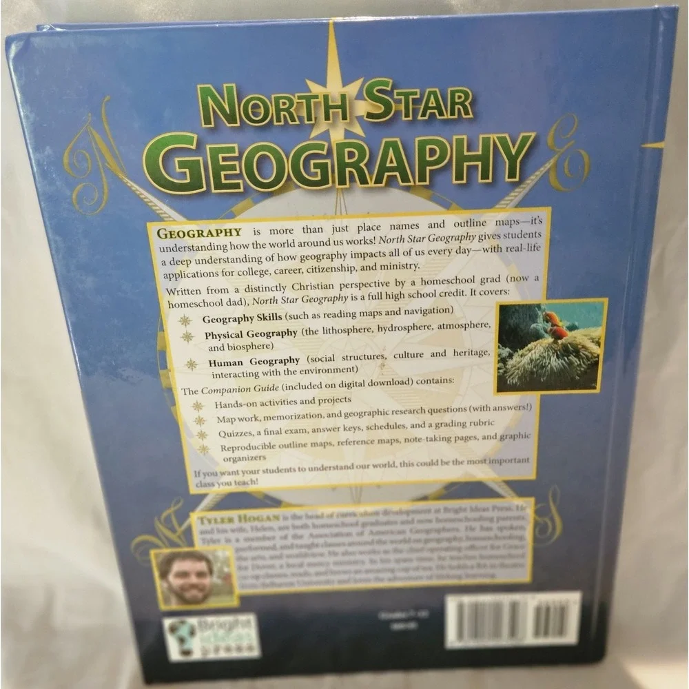 North Star Geography Homeschool Curriculum Hardcover Tyler Hogan